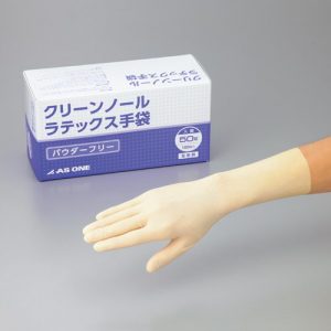 乳胶制手套无粉L 1箱（10盒）
