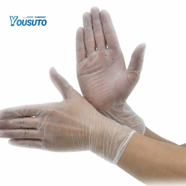 无粉PVC手套 Disposable PVC Vinyl examination Gloves powder free